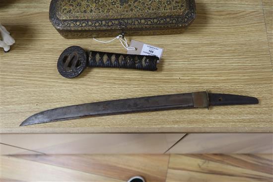 A Japanese Meiji short sword